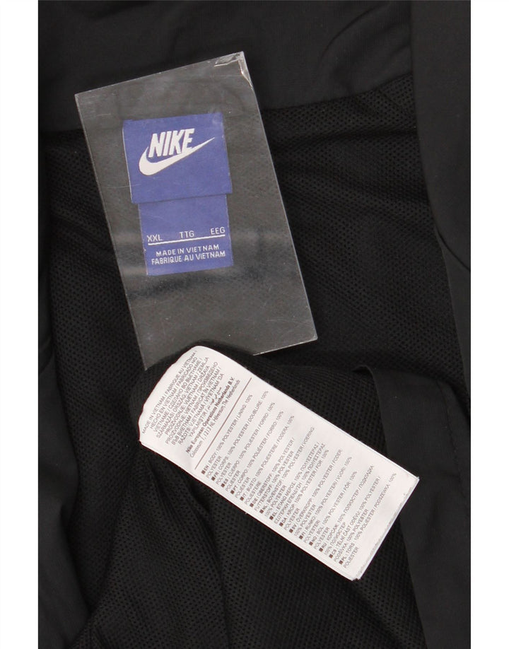 Мужская спортивная куртка Nike 2XL, черный полиэстер