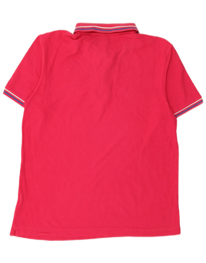 Мужская рубашка поло LOTTO, большая розовая, хлопок