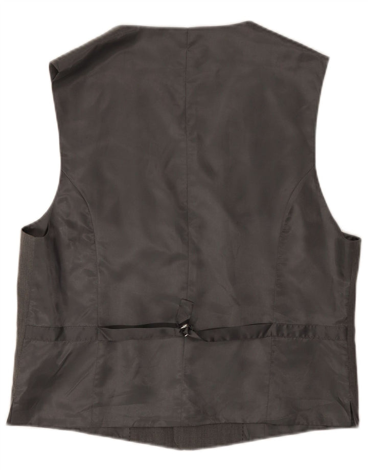 Мужской жилет Benetton IT 54 XL Серый Шерстяной