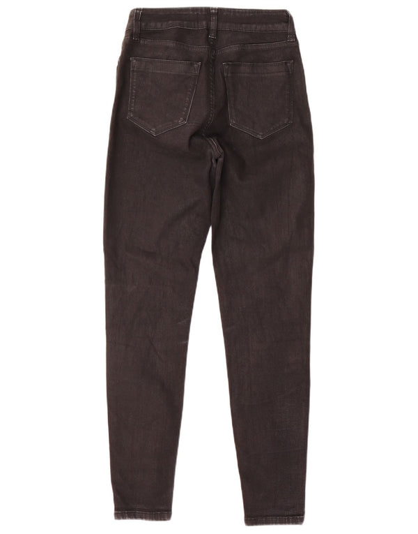 Женские зауженные джинсы Reiss W27 L28, черный хлопок