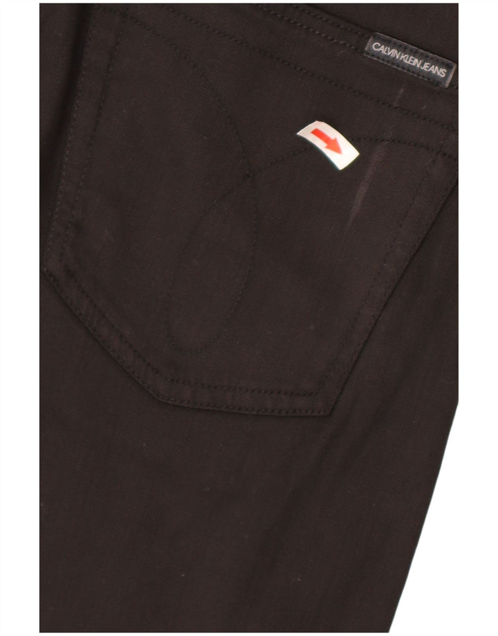 Мужские джинсы Calvin Klein Slim W33 L32, черные модальные