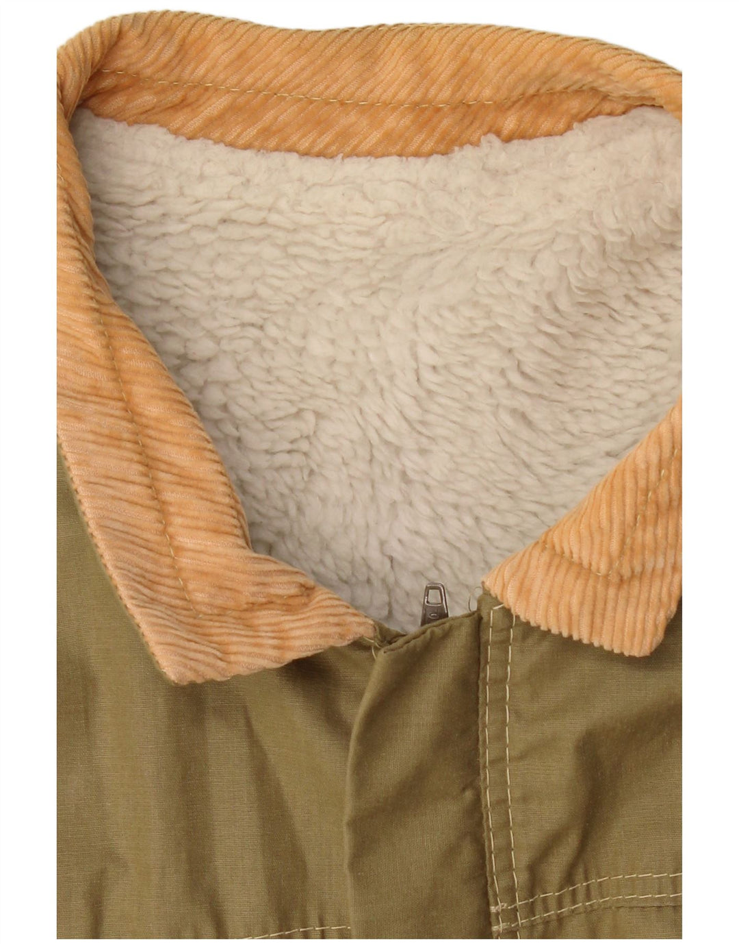 Мужская куртка VINTAGE Utility UK 40, большой цвет хаки