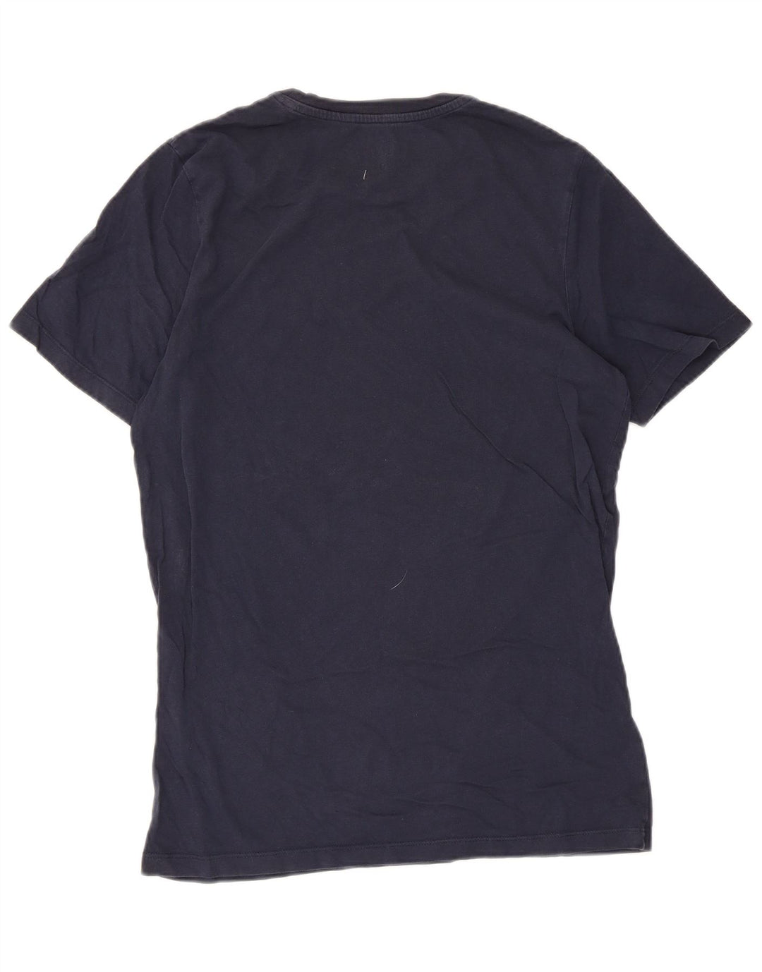 Мужская футболка с рисунком Jack & Jones, большая, темно-синяя