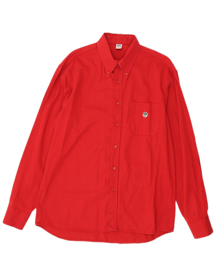 Мужская рубашка North Sails XL, красный хлопок