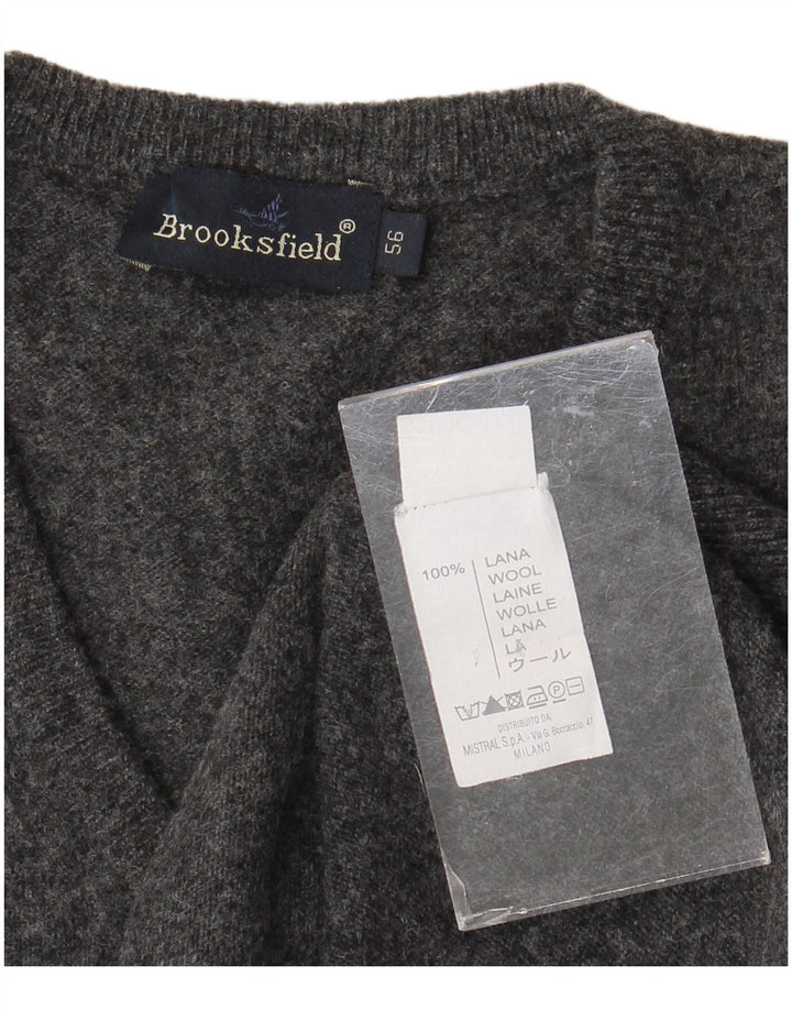 Мужская приталенная майка Brooksfield IT 3XL, серая шерсть