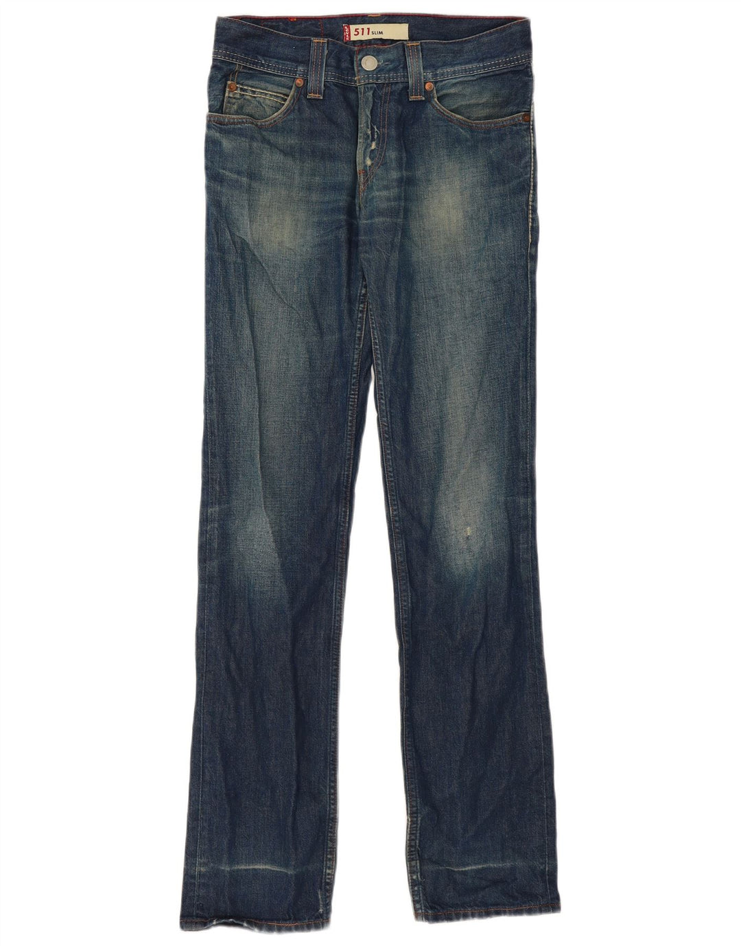 Женские джинсы Levi's Slim 511 W30 L33 синие