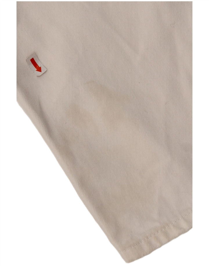 TOMMY HILFIGER Женские потертые прямые джинсы W29 L28 Белый хлопок