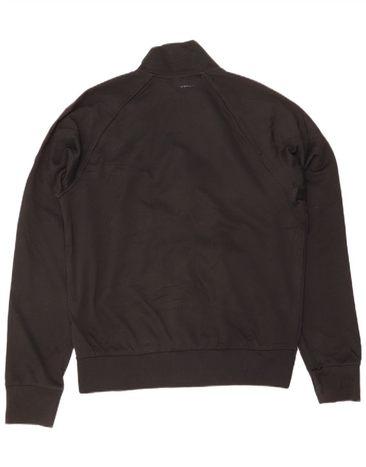 Мужской спортивный костюм NIKE Dri Fit с графическим принтом, маленькая черная куртка из полиэстера