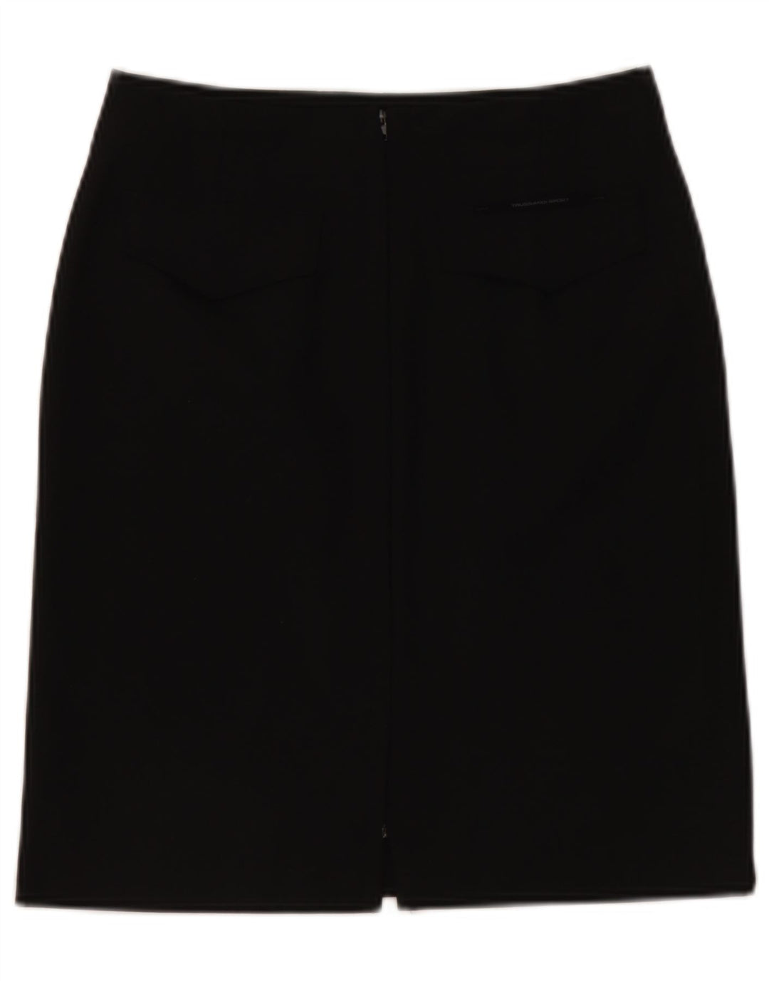 Trussardi Женская юбка-карандаш IT 40 Small W28 Черный Полиэстер