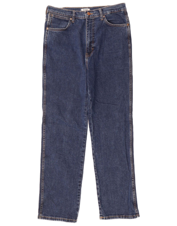 Мужские прямые джинсы Wrangler Wild West W31 L30 синие, хлопок