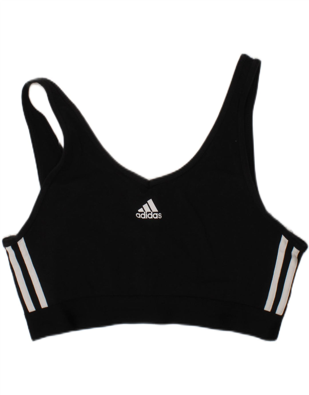 ADIDAS Womens Sport Bra Graphic Vest Top Medium Black
