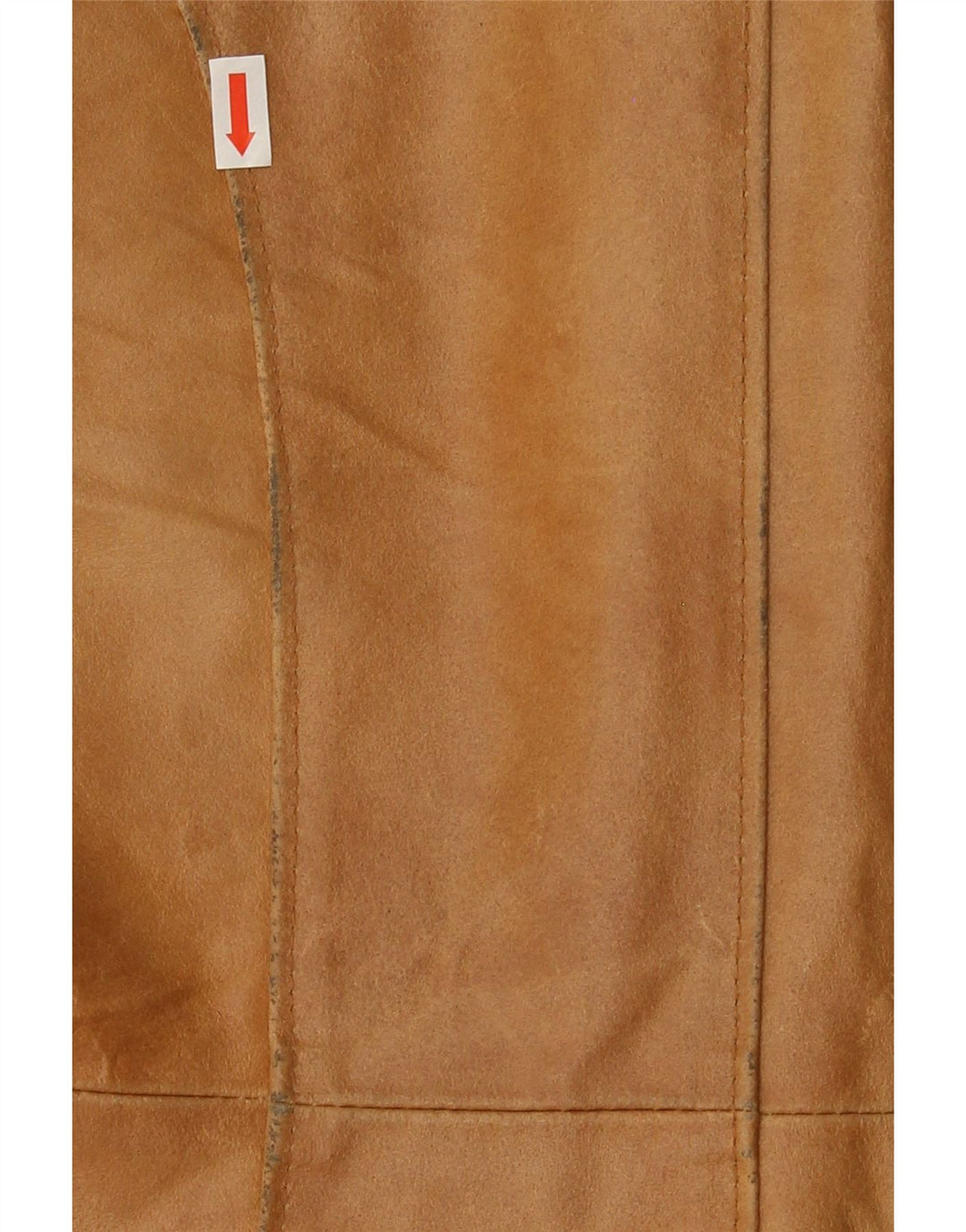 VINTAGE Womens 3/4 Sleeve Leather Jacket IT 48 XL Brown Leather Vintage Vintage and Second-Hand Vintage from Messina Hembry 