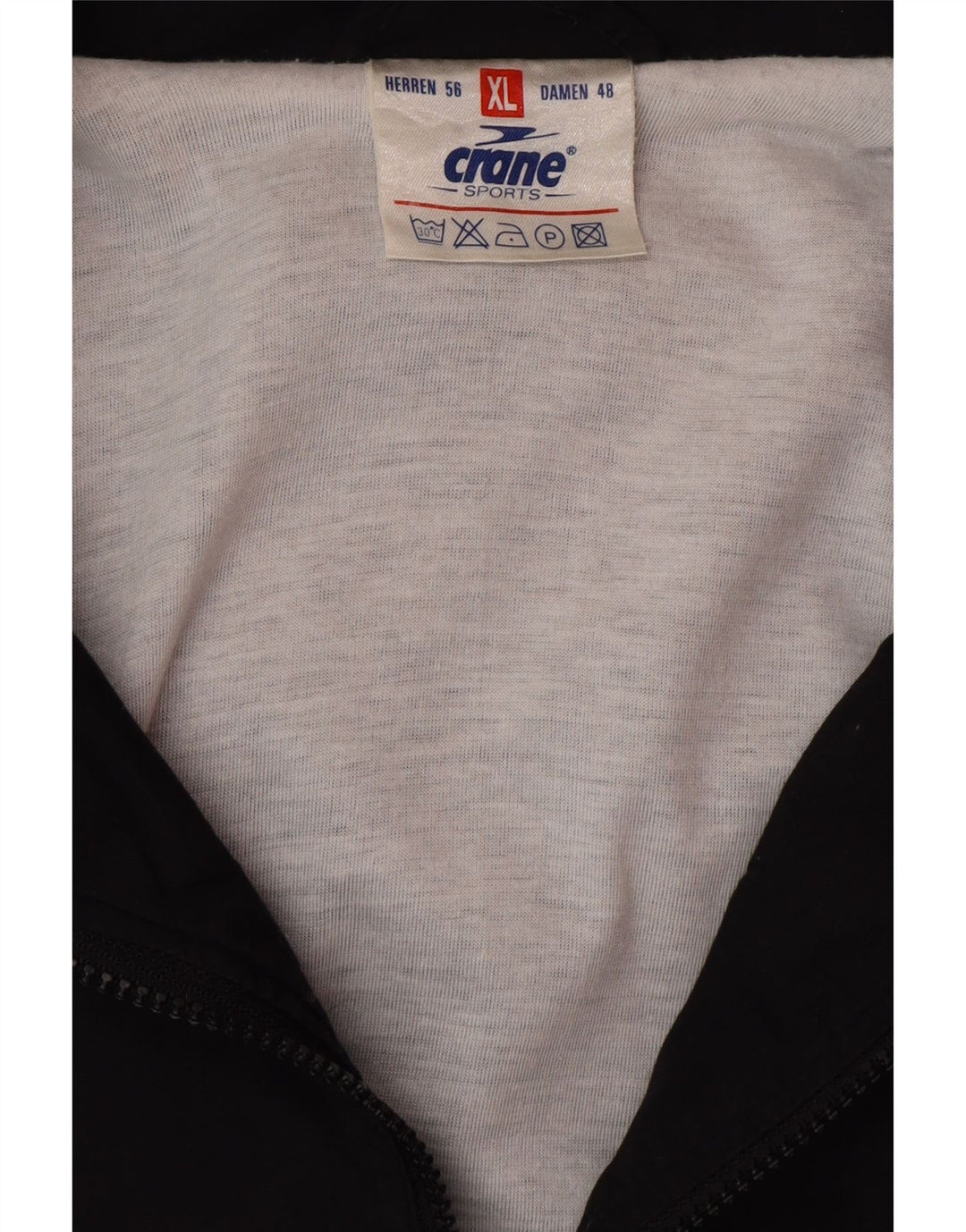 Мужской спортивный костюм свободного покроя CRANE, верхняя куртка XL, черный полиэстер с цветными блоками