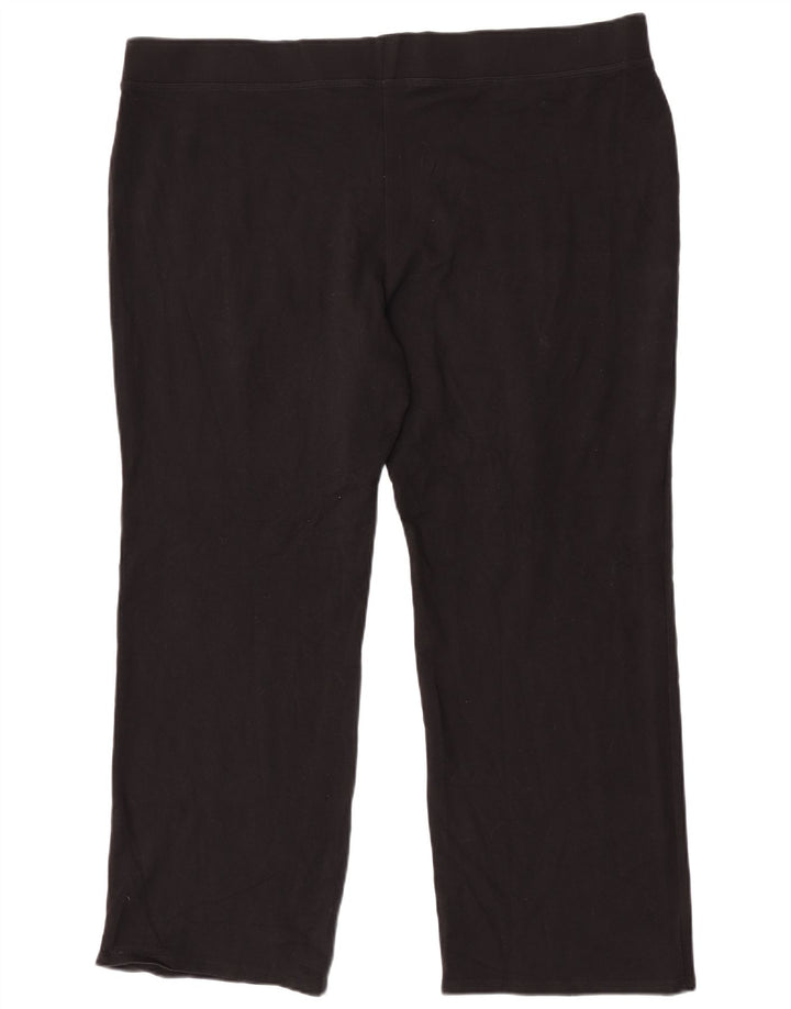 Женские леггинсы Marks & Spencer UK 24 4XL, черный хлопок
