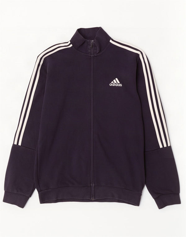 Мужская верхняя куртка спортивного костюма Adidas Primegreen UK 38/40, средний темно-синий