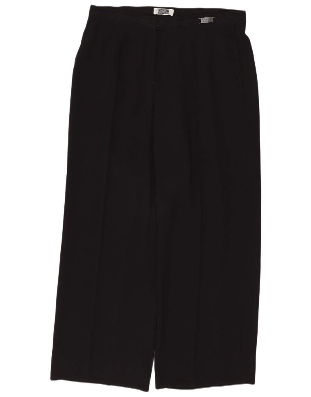 Женские прямые брюки чинос Perte by Krizia W32 L28, черный полиэстер