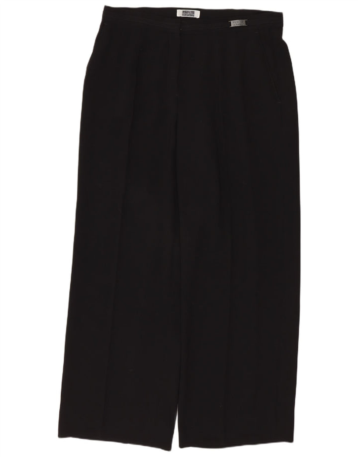 Женские прямые брюки чинос Perte by Krizia W32 L28, черный полиэстер