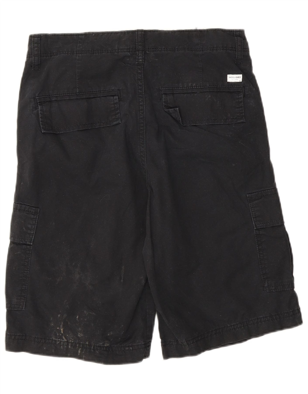 Мужские шорты карго Jack & Jones XS W26, черные, хлопок