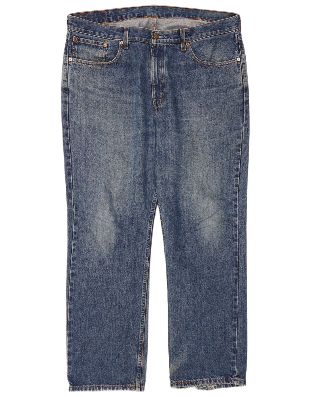 Женские прямые джинсы Levi's W40 L30 синие, хлопок