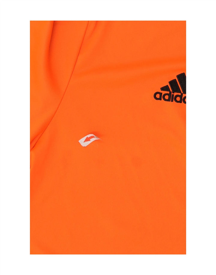 Adidas Мужская футболка Climalite Top XL Оранжевый полиэстер