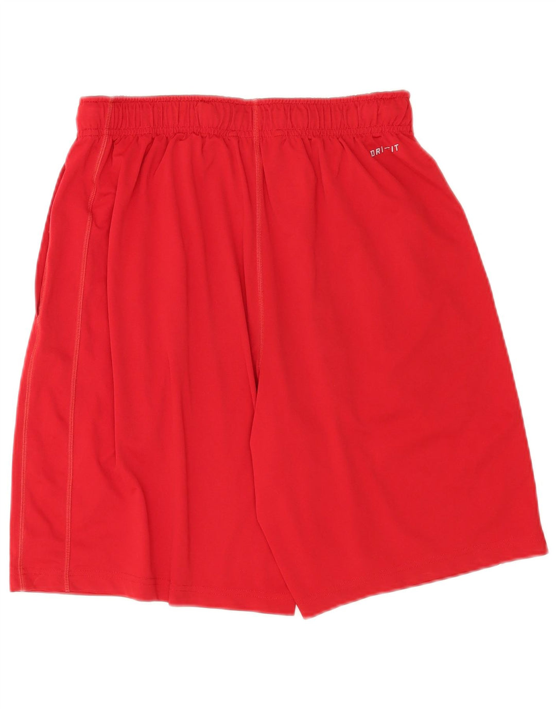 Мужские спортивные шорты Nike Dri Fit среднего красного цвета