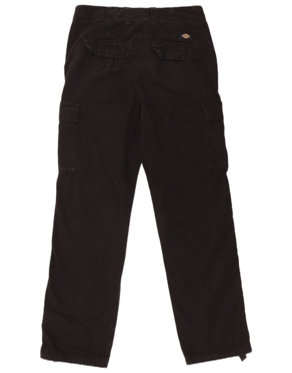 Мужские прямые брюки-карго Dickies W30 L30, черные, хлопковые