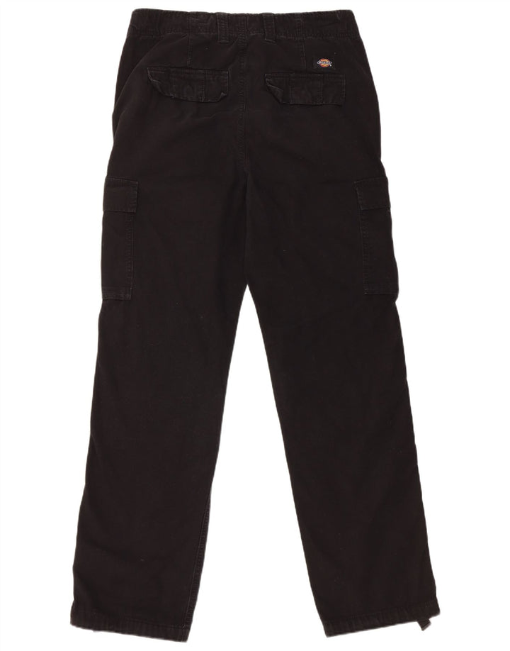 Мужские прямые брюки-карго Dickies W30 L30, черные, хлопковые
