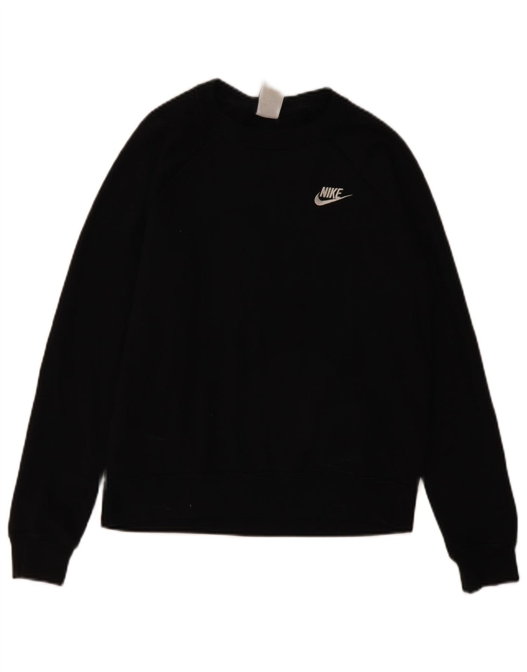 Женский свитер оверсайз Nike UK 10, маленький черный хлопковый