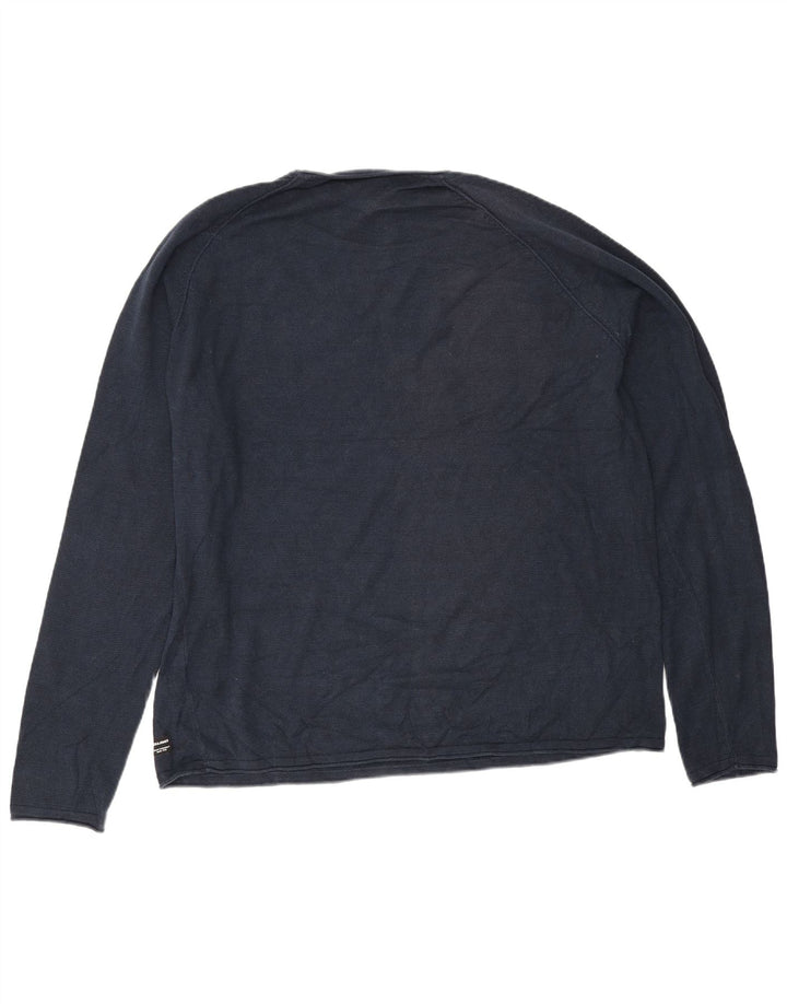 Мужской топ Jack & Jones с длинным рукавом 2XL темно-синий