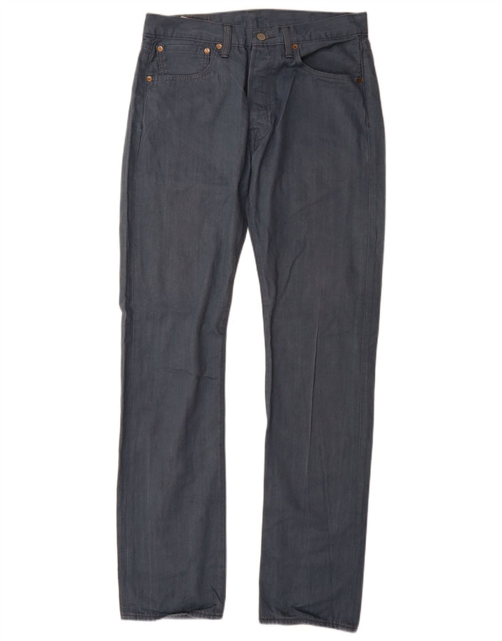 Мужские прямые джинсы Levi's W31 L34 синие, хлопок