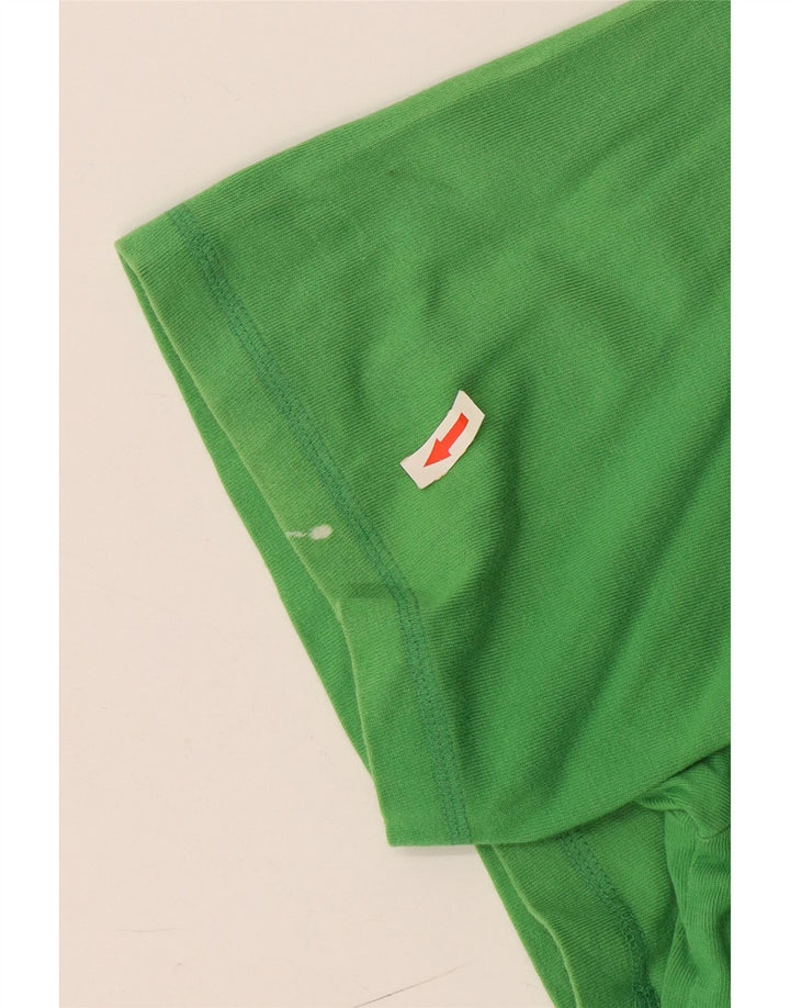 Мужская футболка с рисунком Puma XL, зеленый хлопок