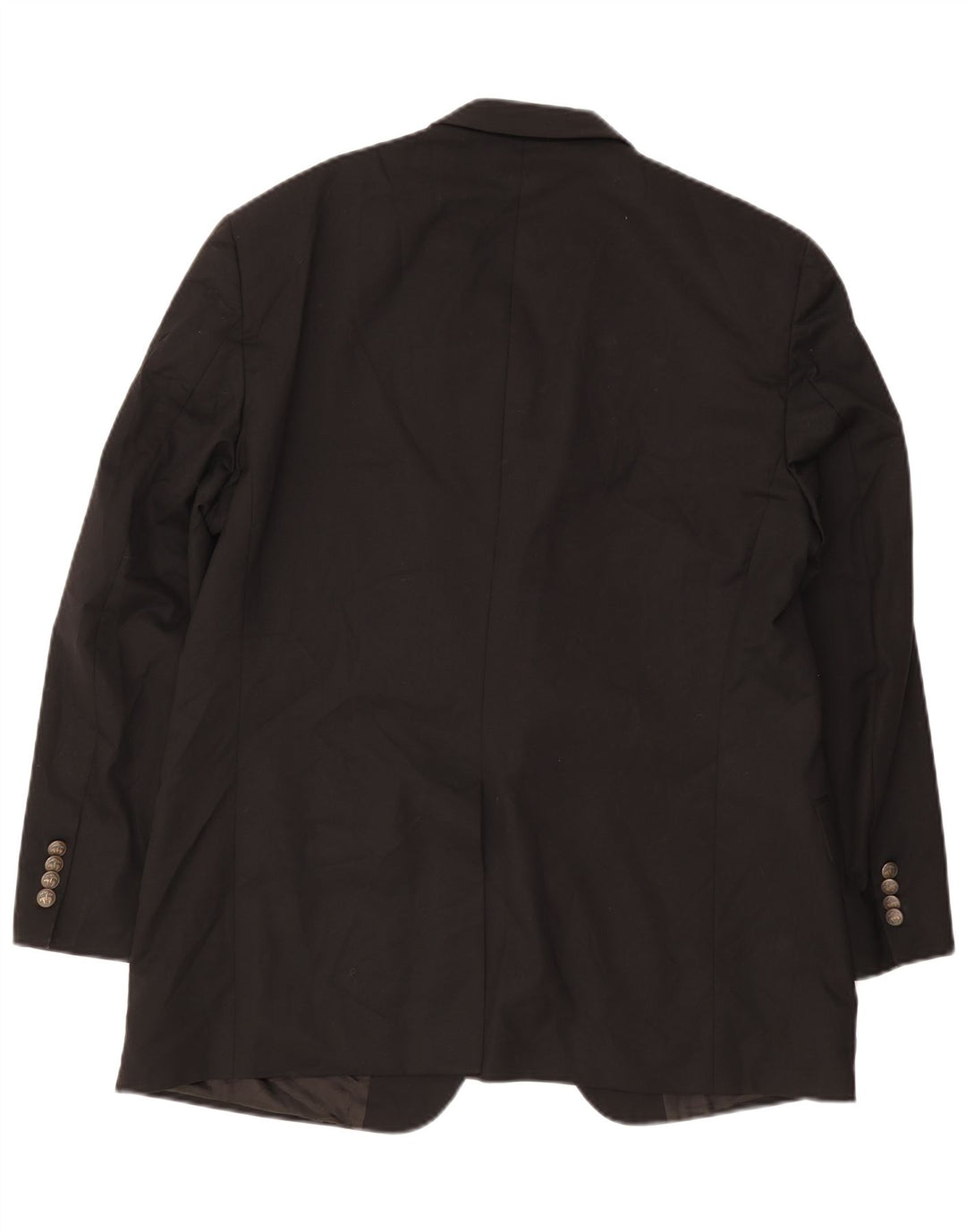 Мужской пиджак на 2 пуговицах Brooks Brothers, Великобритания 44, 2XL, черный, шерстяной, классический