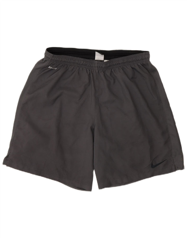 Мужские спортивные шорты Nike Dri Fit 2XL, серый полиэстер