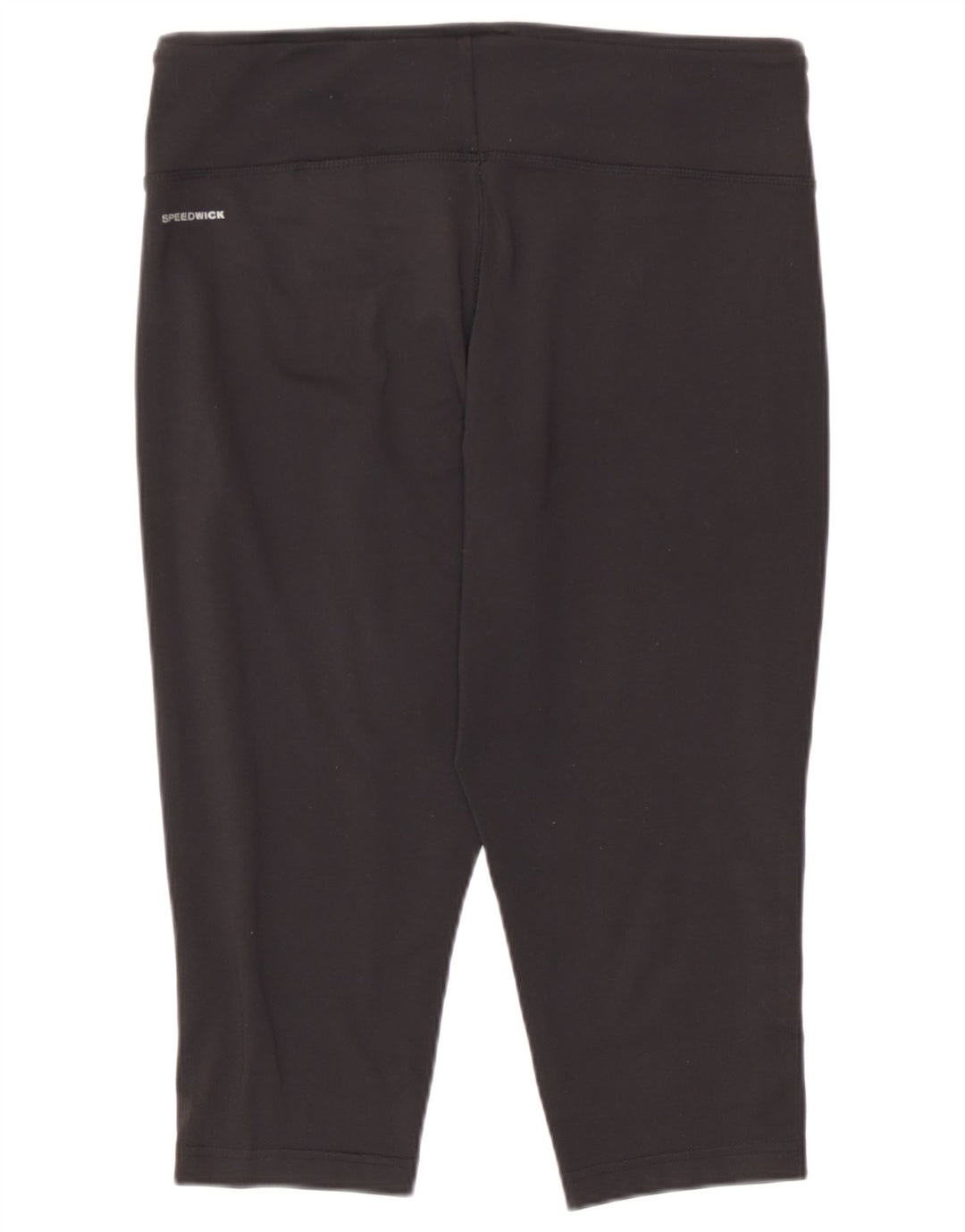 Женские леггинсы-капри Reebok UK 16/18, большие черные, полиэстер