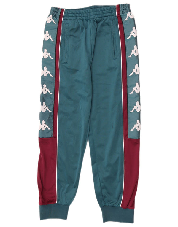 Kappa Girls Joggers Спортивный костюм Брюки Джоггеры 11-12 лет W27 L24 Зеленый Sp