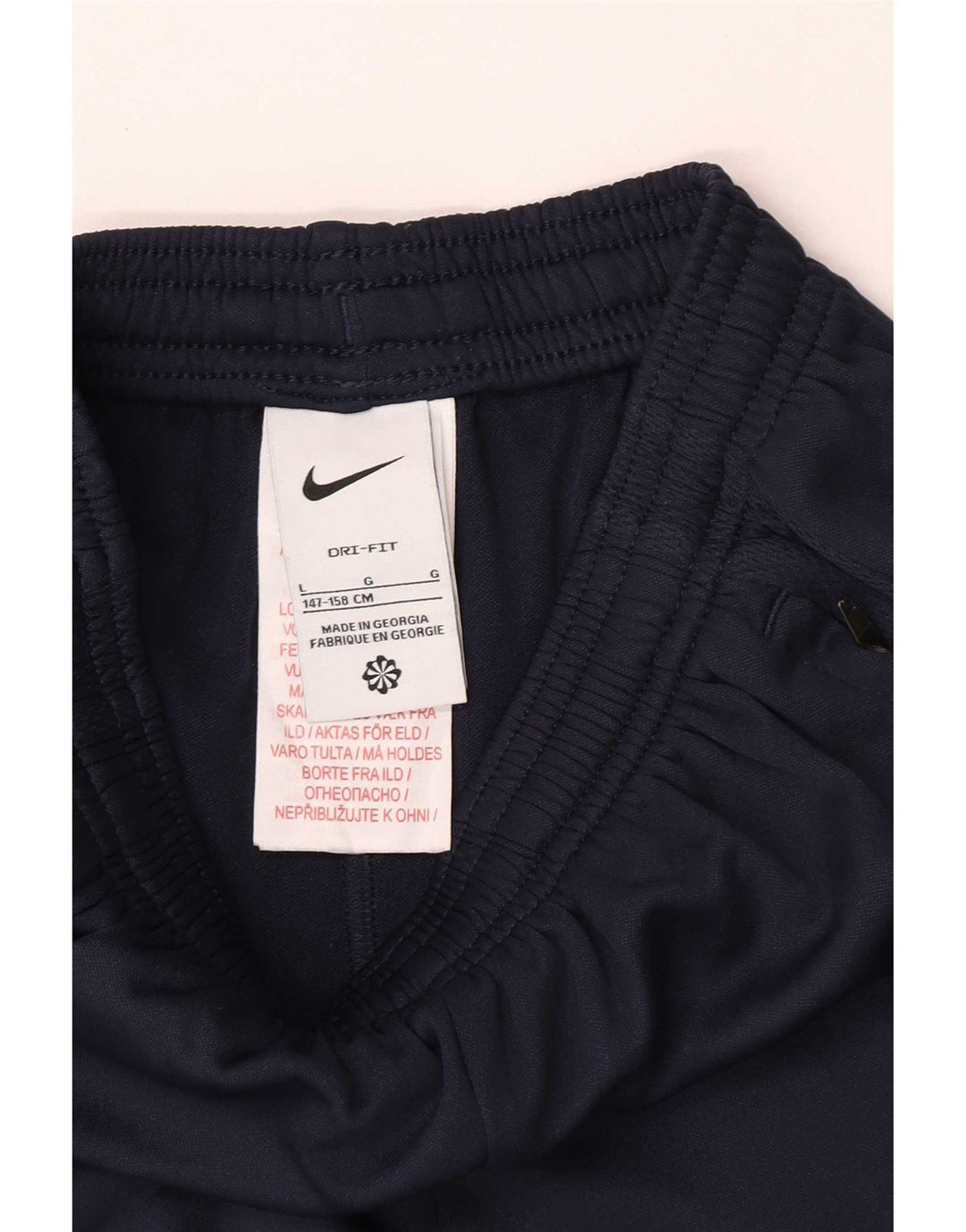 Спортивные брюки Nike для мальчиков 12–13 лет, большие темно-синие, полиэстер