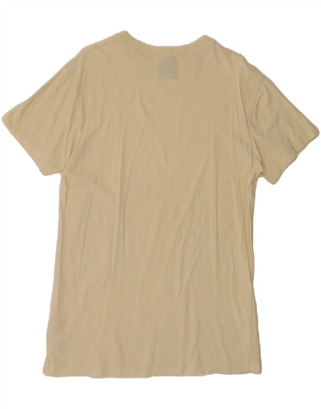 NIKE Mens T-Shirt Top Small Off White Cotton Vintage Nike and Second-Hand Nike from Messina Hembry 