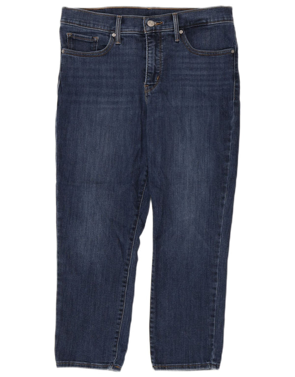 Женские джинсы-капри Levi's W30 L23, синие, хлопок