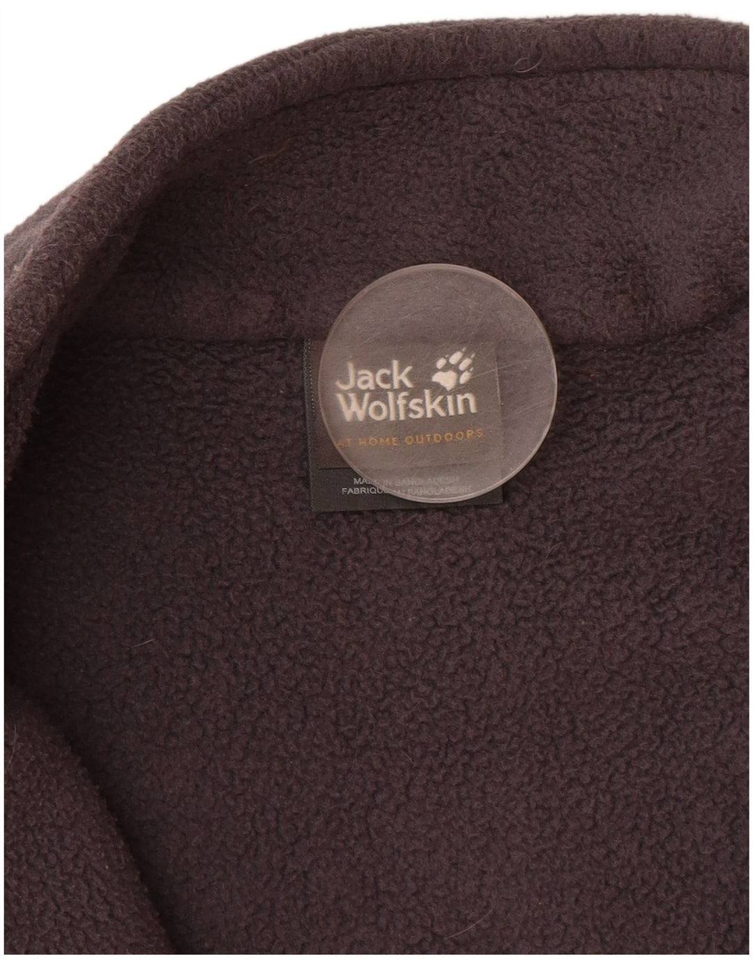 JACK WOLFSKIN Женская флисовая куртка UK 18 XL Серый полиэстер