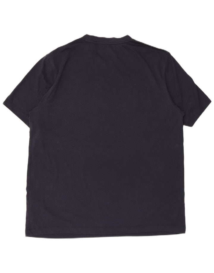 CHAMPION Mens Graphic T-Shirt Top XL Navy Blue Polyester