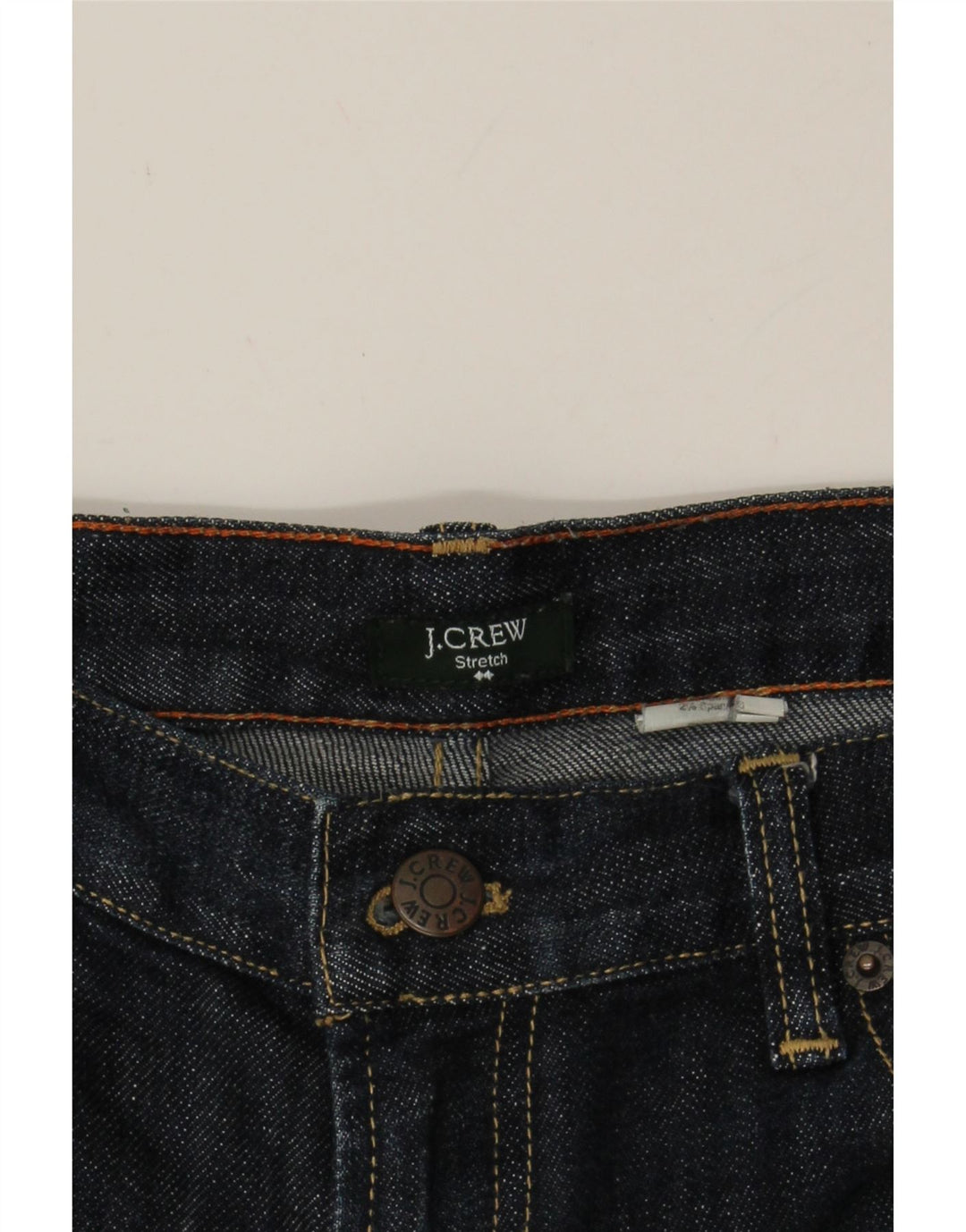 J. CREW Womens Denim Shorts W34 Large  Navy Blue Cotton Vintage J. Crew and Second-Hand J. Crew from Messina Hembry 