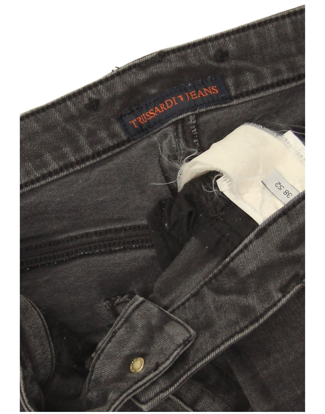Мужские зауженные джинсы Trussardi IT 52 XL W38 L32 Серые