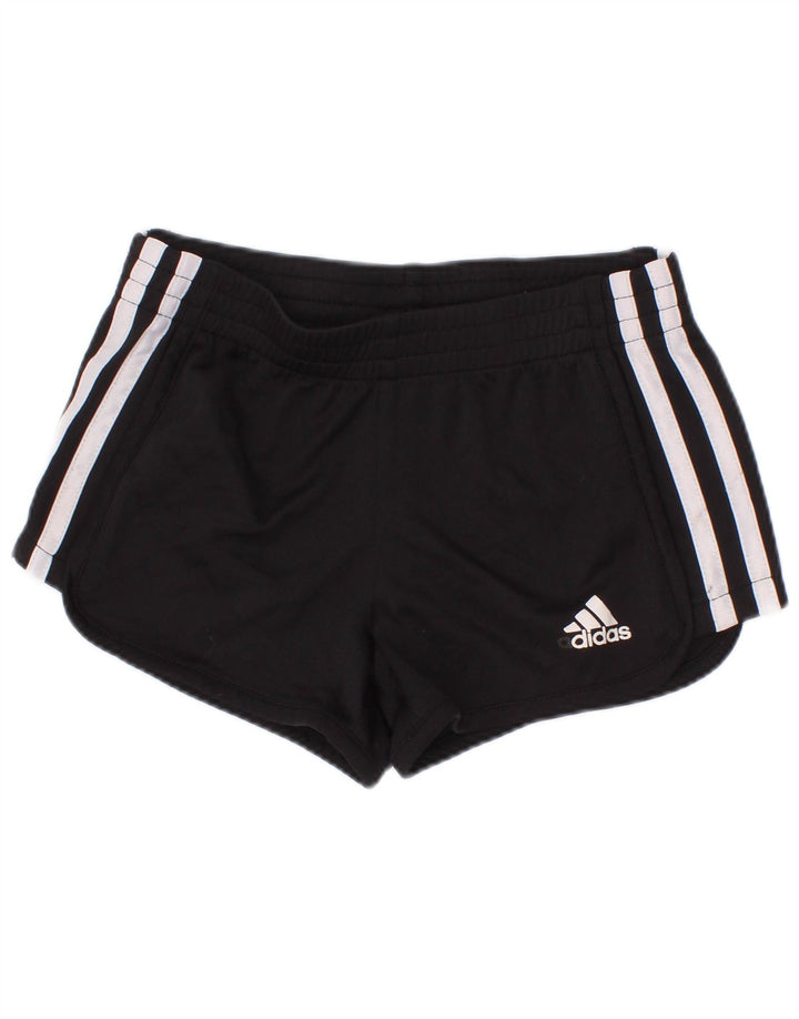 Спортивные шорты Adidas для девочек 3-4 лет, черный полиэстер