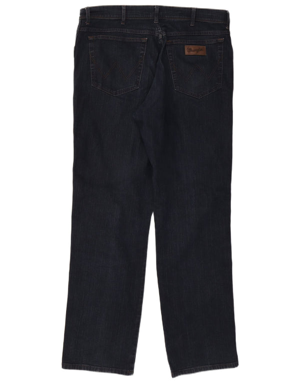 Мужские прямые джинсы Wrangler Texas W38 L34 темно-синие, хлопок
