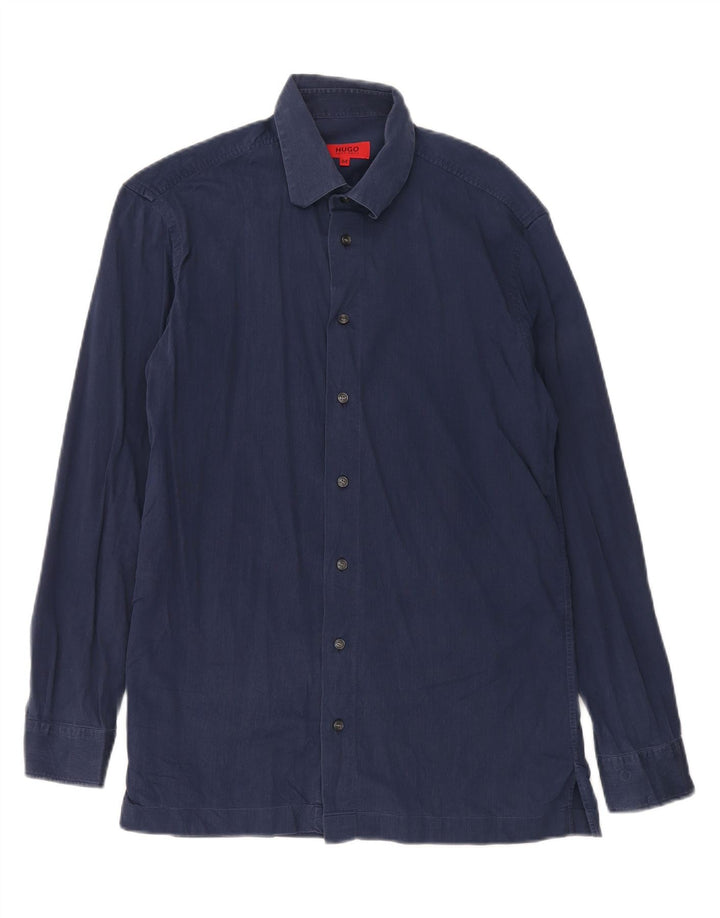 Мужская рубашка Hugo Boss Medium Navy Blue