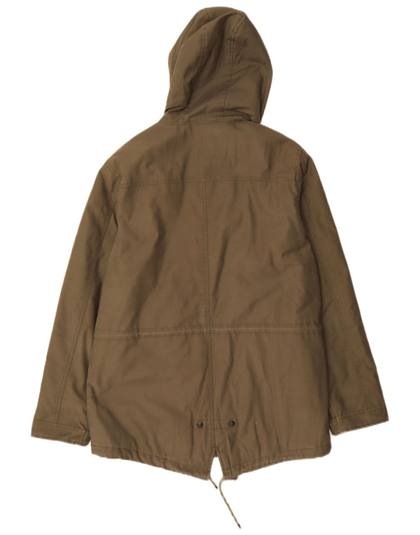 Мужская парка с капюшоном Vintage Industries UK 44 2XL, полиэстер цвета хаки