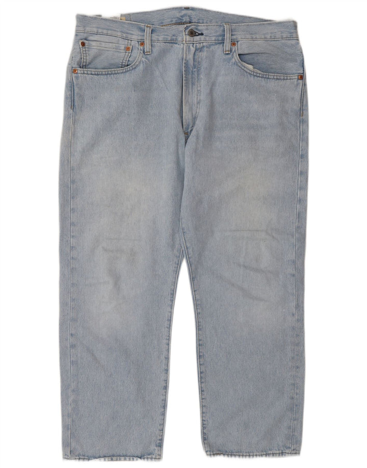 Мужские прямые джинсы Levi's 551 W36 L26 синие