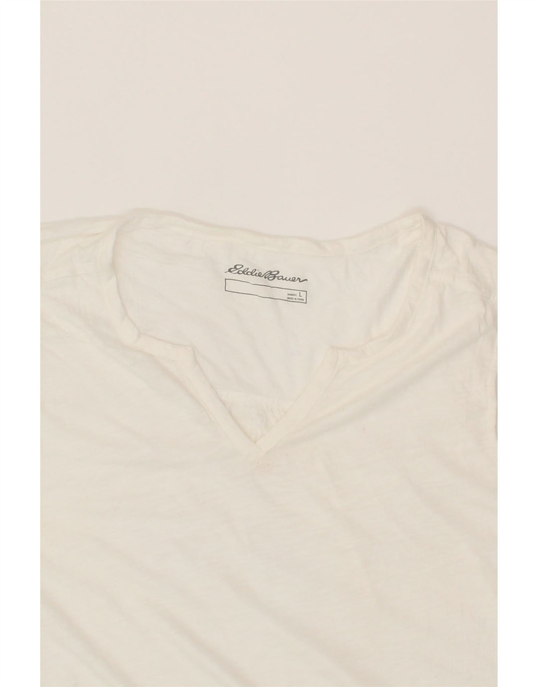 EDDIE BAUER Womens Vest Top UK 16 Large White Vintage Eddie Bauer and Second-Hand Eddie Bauer from Messina Hembry 
