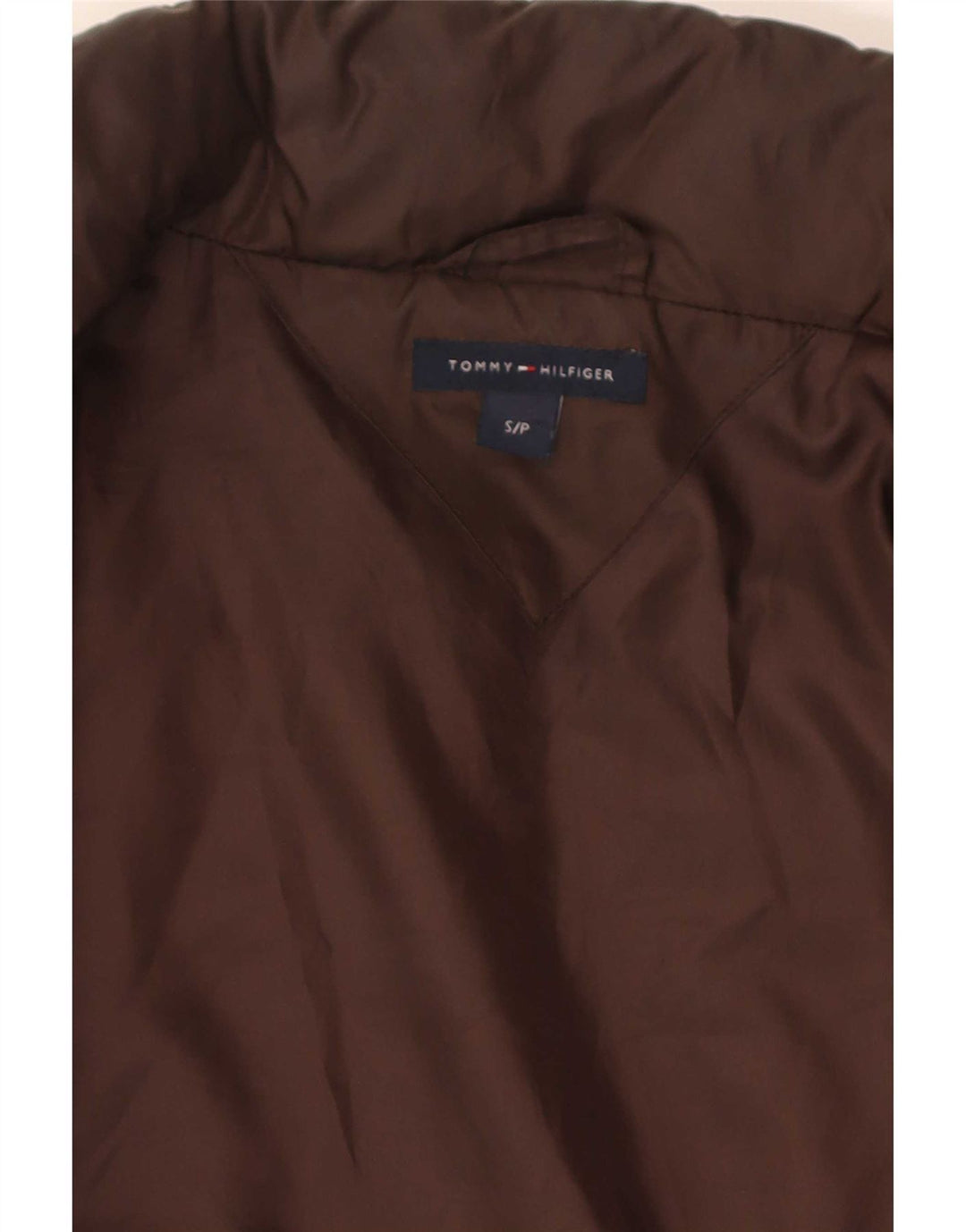 Женская утепленная куртка-бомбер Tommy Hilfiger UK 10, маленький коричневый полиэстер