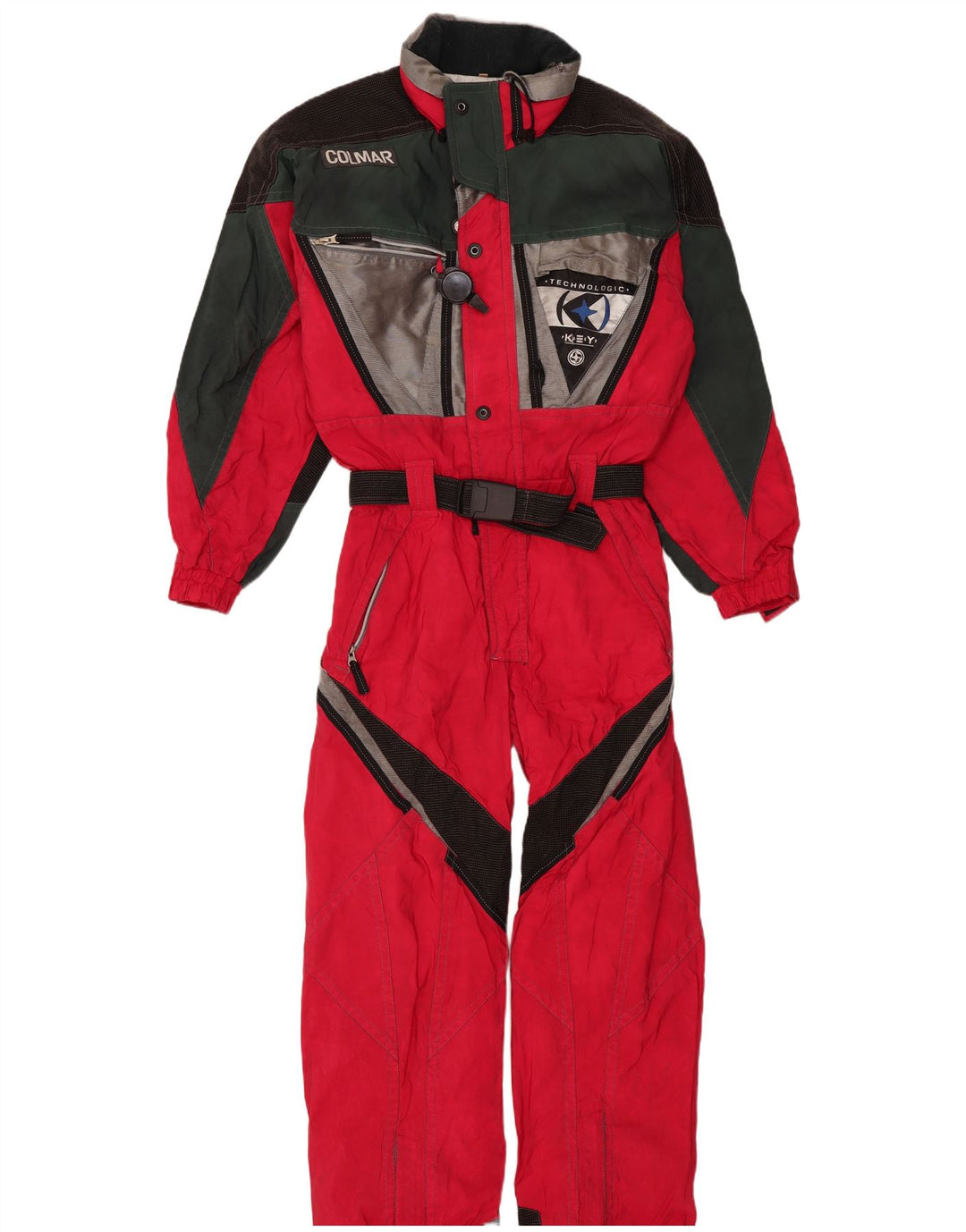 Мужской лыжный комбинезон Colmar IT 48 Medium Red Colorblock
